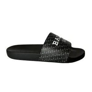Bally | Shoes | Bally Sabrio Mens Slide Rubber Black Logo  display picture 2
